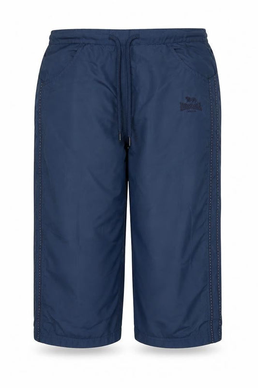 Womens UK Size 6 Lonsdale Regular Fit Capri Blue Trousers
