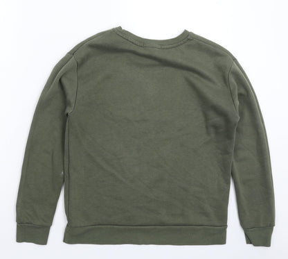 Primark Womens Green   Pullover Sweatshirt Size 6