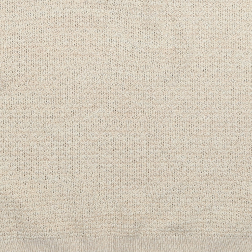 Womens UK Size 14 Marks and Spencer Beige Pullover Jumper