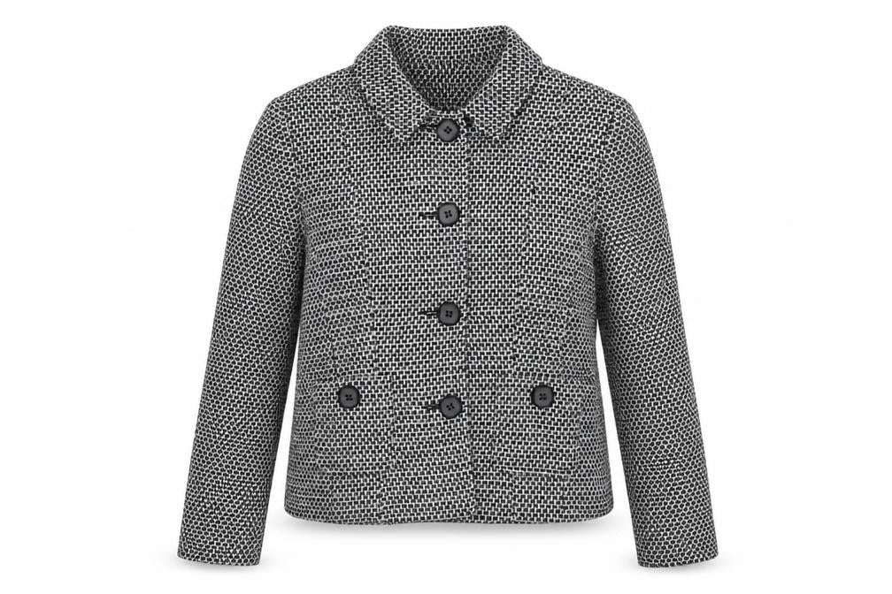 Womens UK Size 12 AMARANTO Regular Grey Blazer
