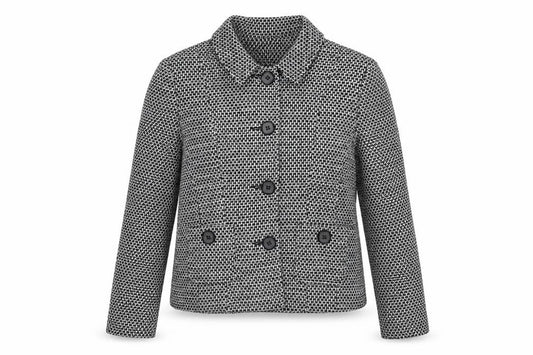 Womens UK Size 12 AMARANTO Regular Grey Blazer