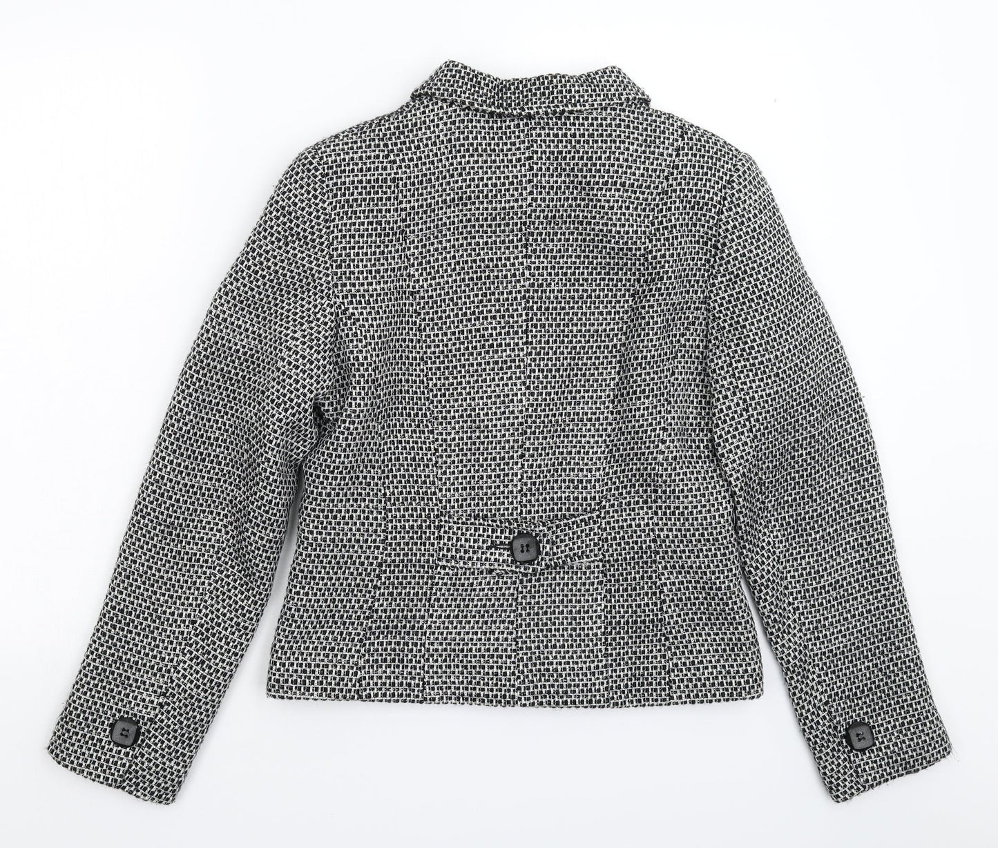 Womens UK Size 12 AMARANTO Regular Grey Blazer