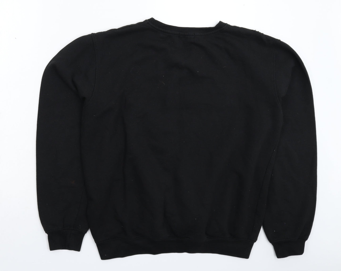 PRETTYLITTLETHING Womens Black   Pullover Sweatshirt Size XL