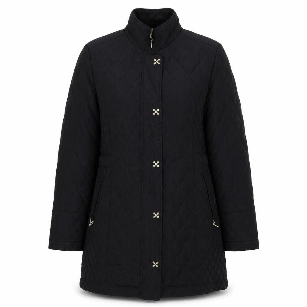 Womens UK Size S Klass Black Pea Coat