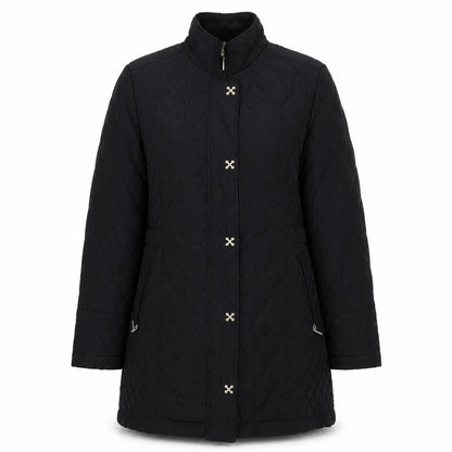 Womens UK Size S Klass Black Pea Coat