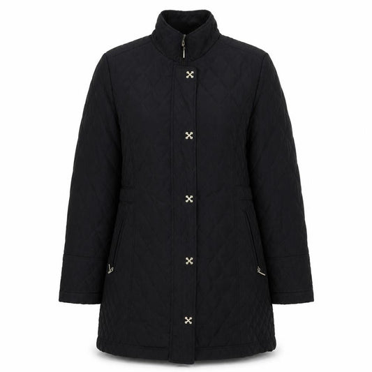 Womens UK Size S Klass Black Pea Coat