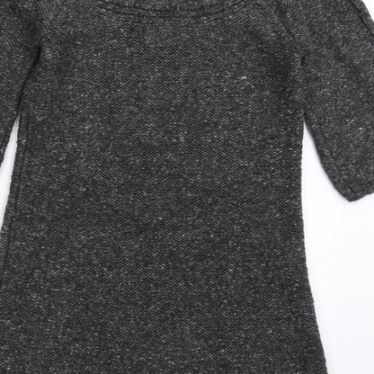 George Womens Grey  Knit Pullover Jumper Size 10