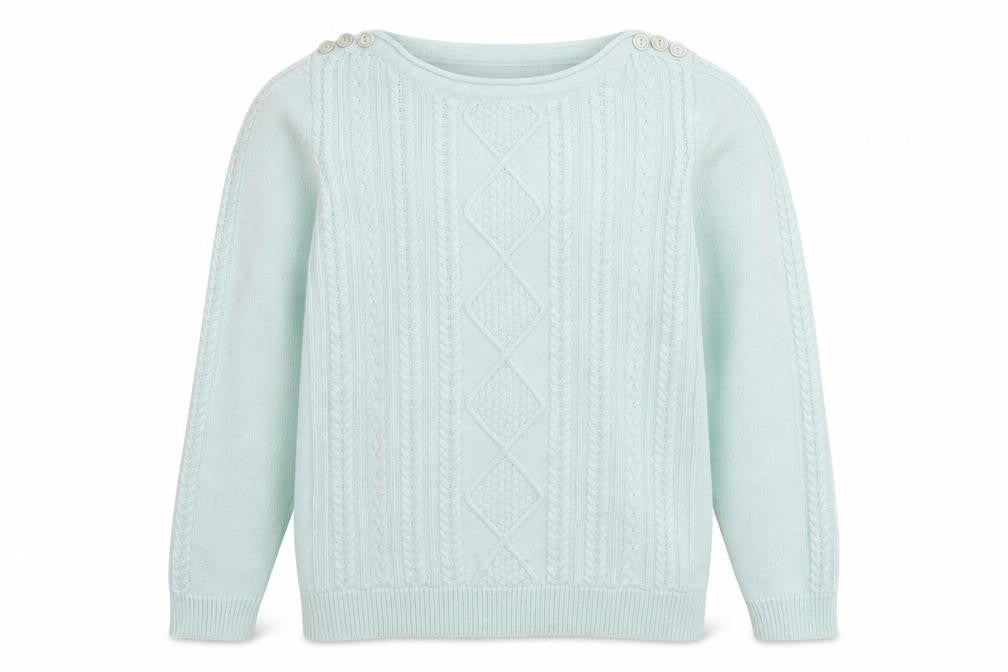 Bonmarché Womens Green Knit Pullover Jumper Size S