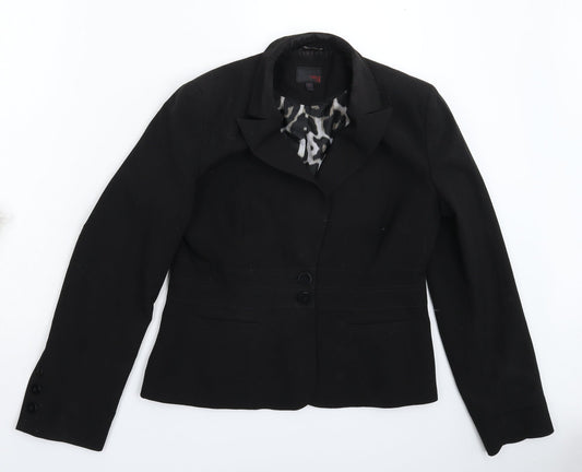 NEXT Womens Black   Jacket Suit Jacket Size 10