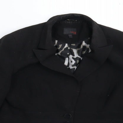 NEXT Womens Black   Jacket Suit Jacket Size 10