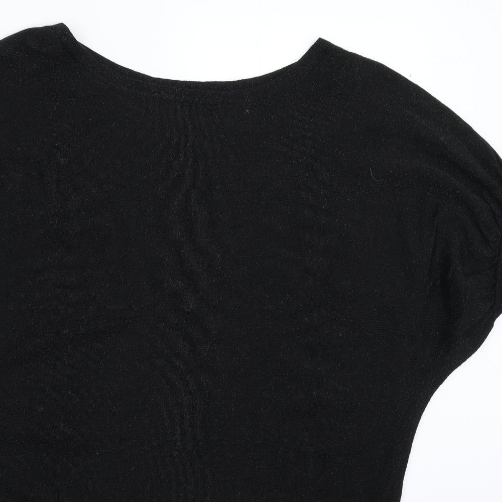 Womens UK Size L M&Co Black Pullover Jumper
