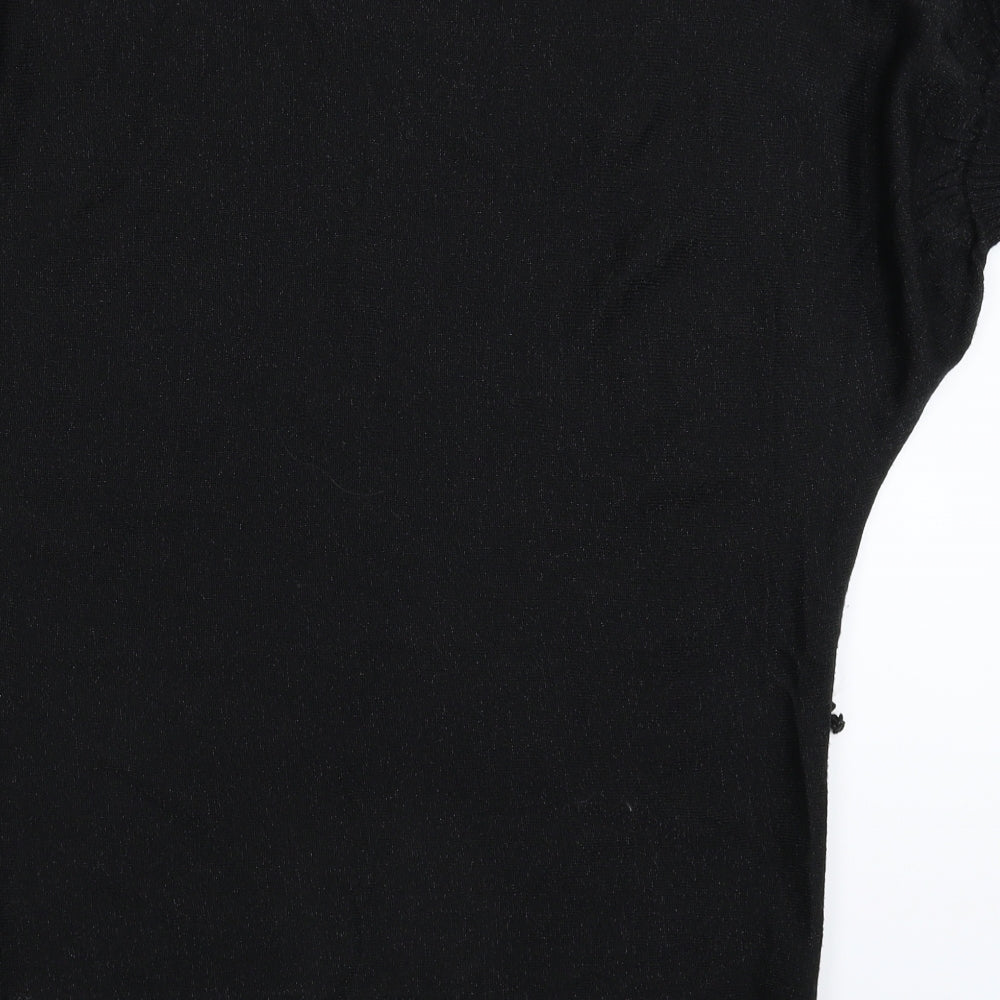 Womens UK Size L M&Co Black Pullover Jumper