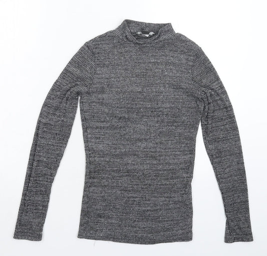 Primark Womens Grey  Knit Pullover Jumper Size 8
