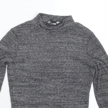 Primark Womens Grey  Knit Pullover Jumper Size 8