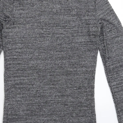 Primark Womens Grey  Knit Pullover Jumper Size 8