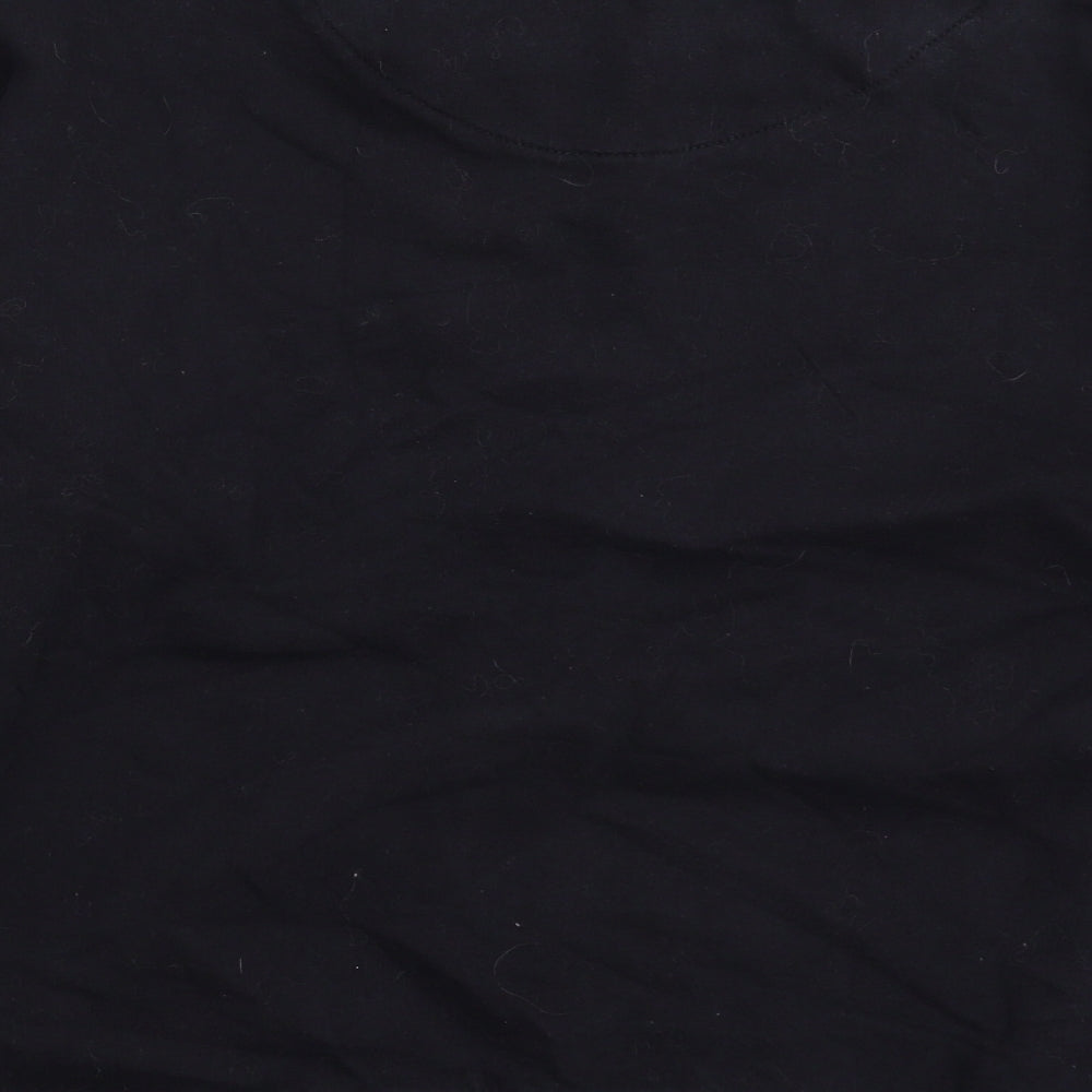 Womens Black   Pullover Sweatshirt Size 20