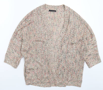 David Emanuel Womens Multicoloured  Knit Cardigan Jumper Size M