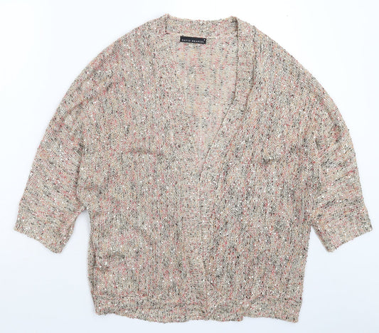David Emanuel Womens Multicoloured  Knit Cardigan Jumper Size M