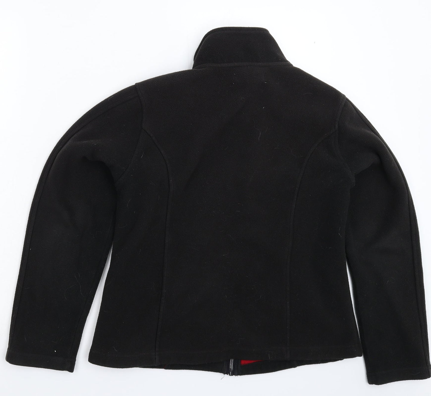 Au Lieu Womens Black  Fleece Jacket  Size M