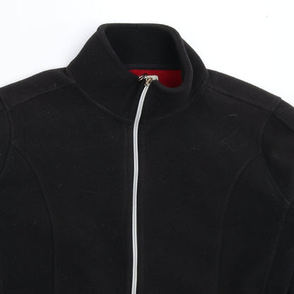 Au Lieu Womens Black  Fleece Jacket  Size M