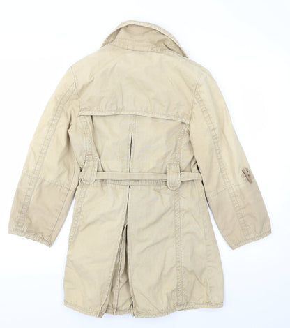 Topshop Womens Beige   Jacket Coat Size 8