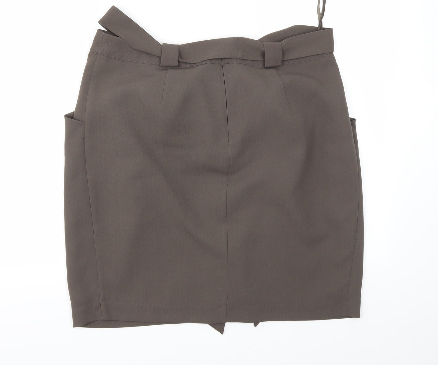 M&S Womens Green   A-Line Skirt Size 12