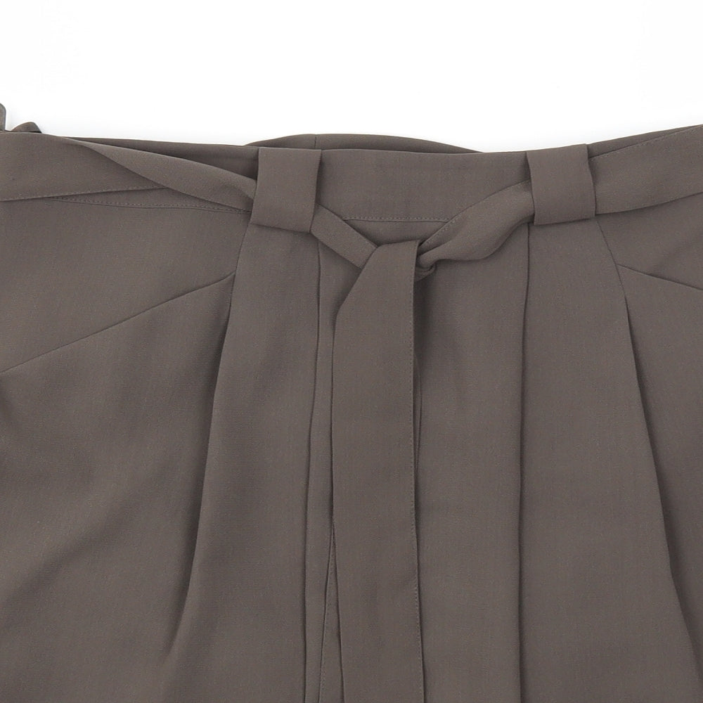 M&S Womens Green   A-Line Skirt Size 12