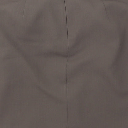 M&S Womens Green   A-Line Skirt Size 12