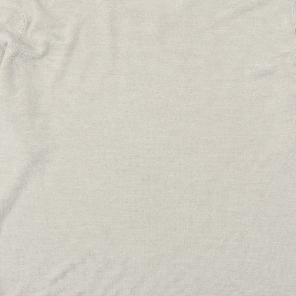 George Mens Beige   Pullover Sweatshirt Size L