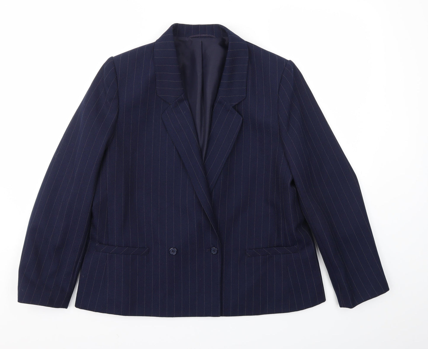 Womens UK Size M Preworn Regular Blue Blazer