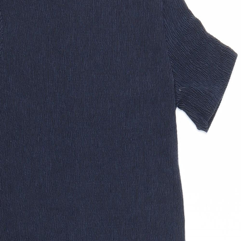 M&S Womens Blue   Fit & Flare  Size 10