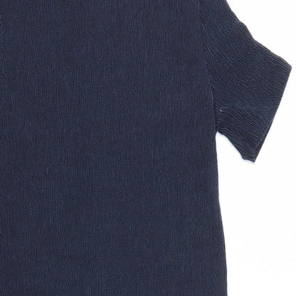 M&S Womens Blue   Fit & Flare  Size 10