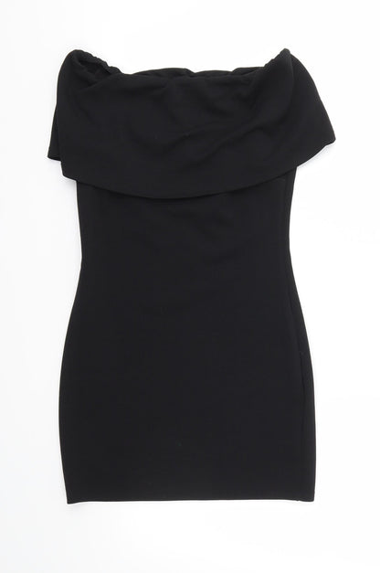 Boohoo Womens Black   A-Line  Size 10