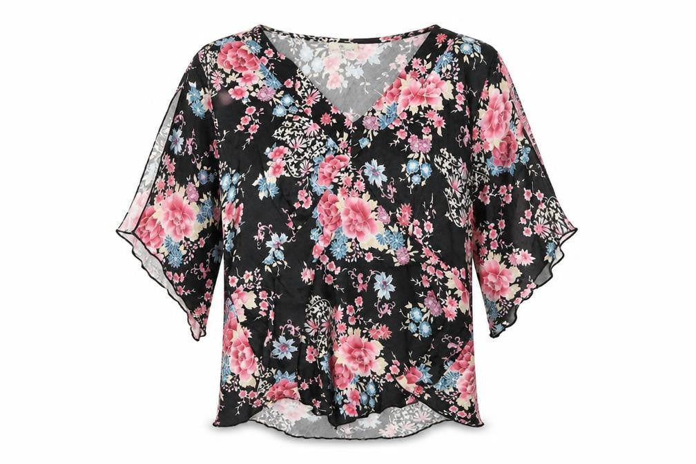 Womens UK Size 10 The Collection Multicoloured Basic T-Shirt
