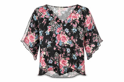 Womens UK Size 10 The Collection Multicoloured Basic T-Shirt