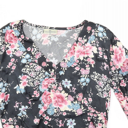 Womens UK Size 10 The Collection Multicoloured Basic T-Shirt