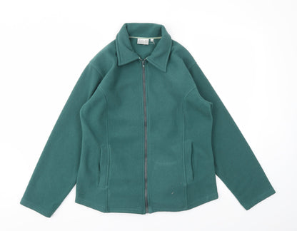 AWARD Womens Green   Full Zip Jumper Size M