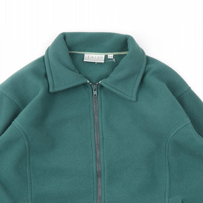 AWARD Womens Green   Full Zip Jumper Size M
