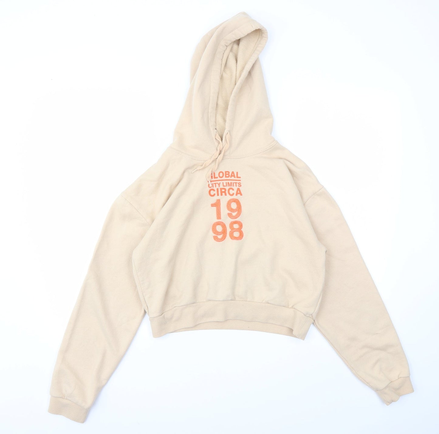 Womens UK Size 10 Topshop Beige Pullover Jumper