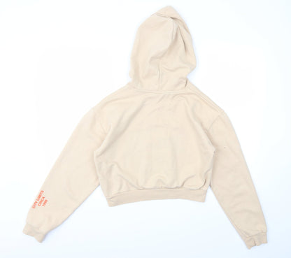 Womens UK Size 10 Topshop Beige Pullover Jumper