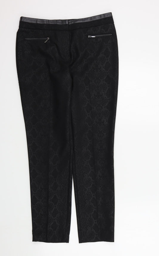 Primark Womens Black   Trousers  Size 10 L27 in