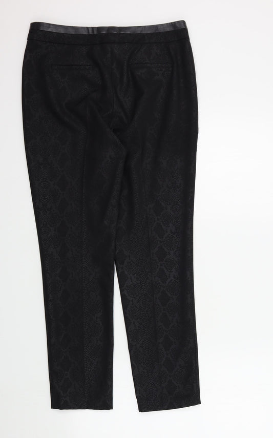 Primark Womens Black   Trousers  Size 10 L27 in
