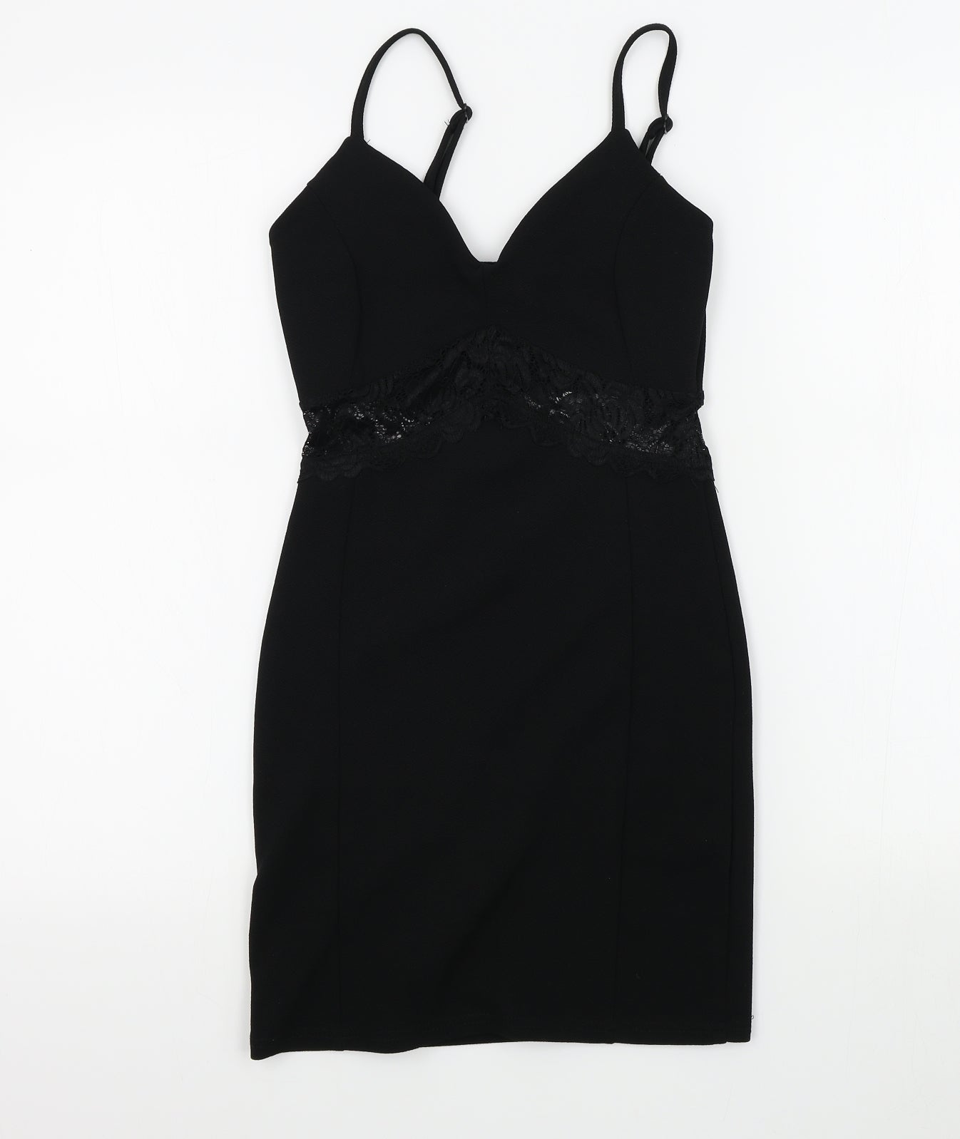 Miss Selfridge Womens Black   A-Line  Size 4