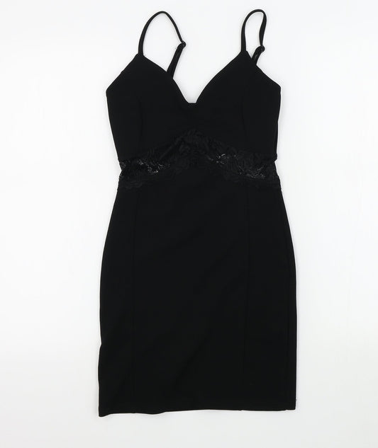 Miss Selfridge Womens Black   A-Line  Size 4