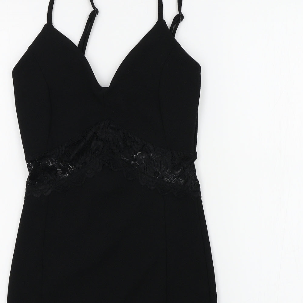 Miss Selfridge Womens Black   A-Line  Size 4