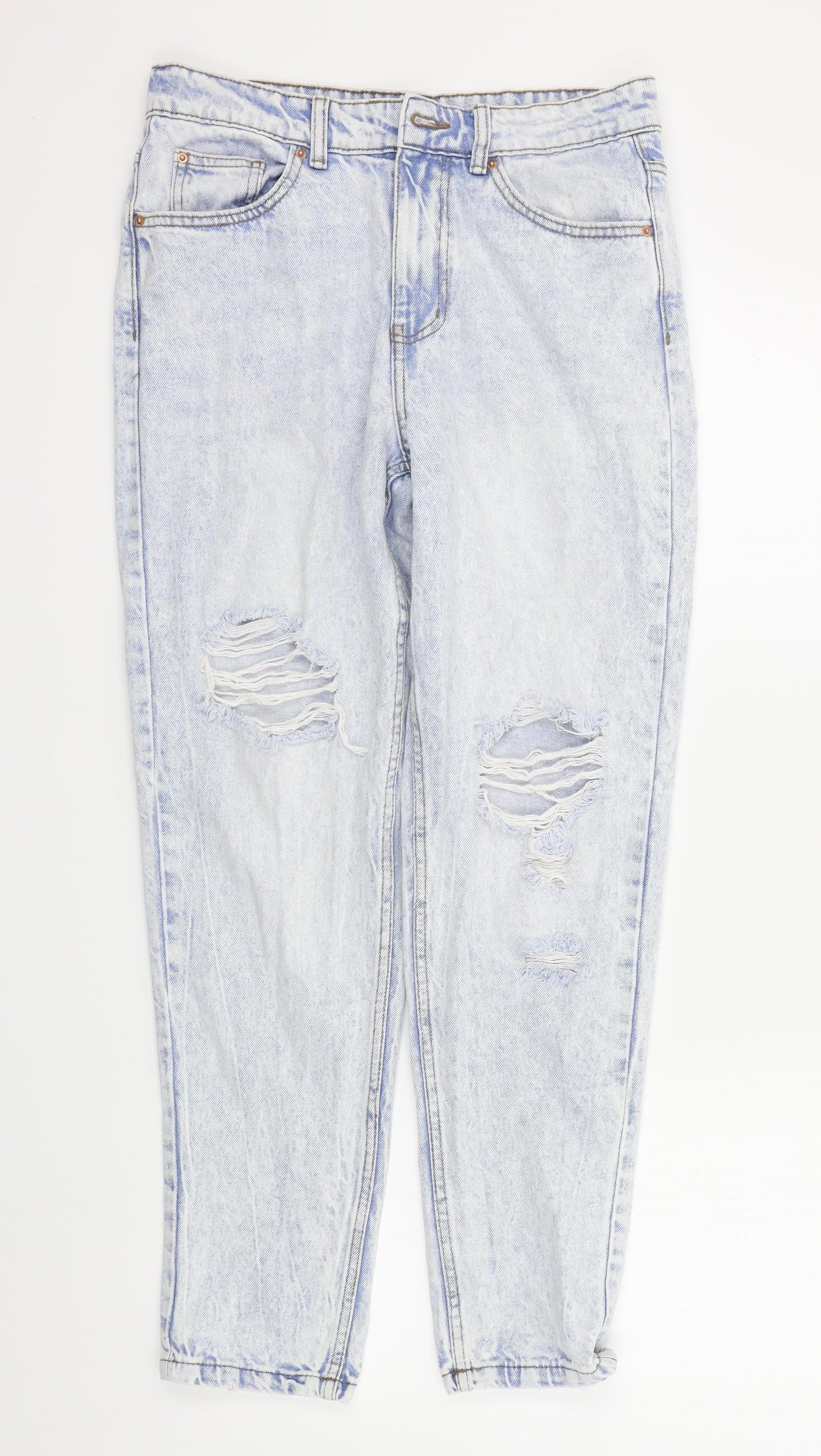 DENIM&CO Womens Blue   Skinny Jeans Size 10 L27 in