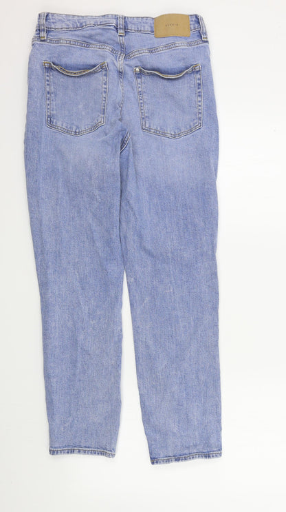 Womens UK Size 28 H&M Regular Fit Straight Blue Jeans