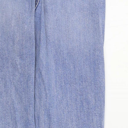 Womens UK Size 28 H&M Regular Fit Straight Blue Jeans