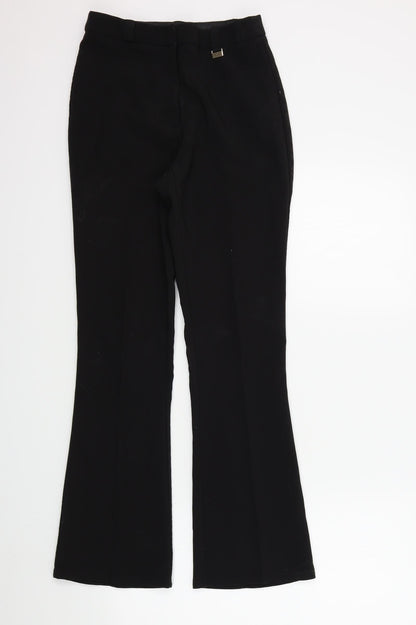 Womens UK Size 6 F&F Regular Fit  Black Trousers