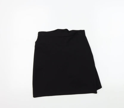 River Island Girls Black   A-Line Skirt Size 11-12 Years